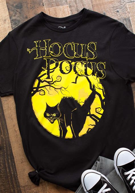 Hocus Pocus Cat Adult T-Shirt