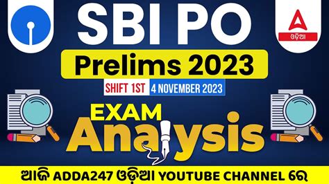 Sbi Po Analysis 2023 1st November 1st Shift Sbi Po Pre All