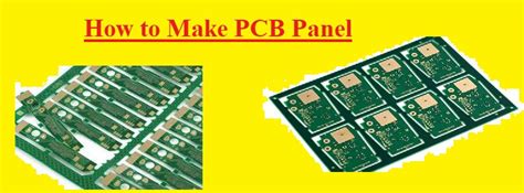 How To Make Pcb Panel Pcb Panelization The Engineering Knowledge