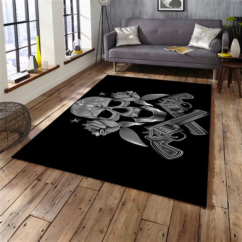 Guns N Roses Guns N Roses Rug Rock Music Rug Rock Music Gift Rug