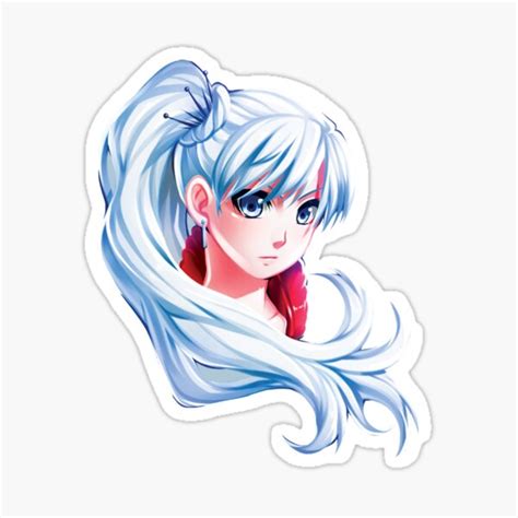 Weiss Schnee Rwby Ice Queendom Sticker For Sale By Aghla Redbubble