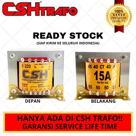 Jual Trafo Kotak Csh Premium A Ct V Shopee Indonesia