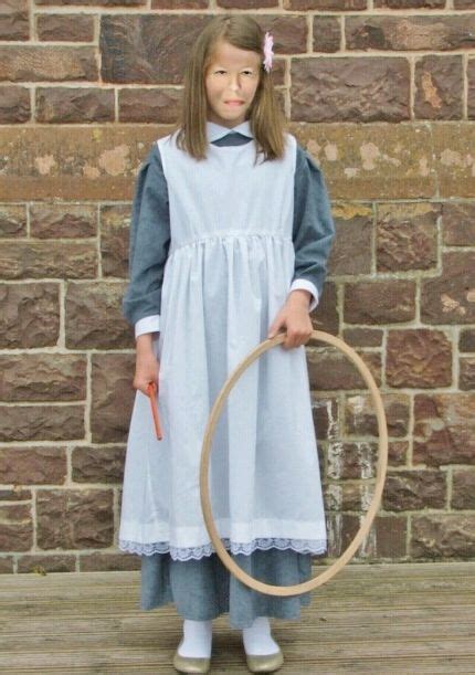 Victorian Olden Day School Girl Costume Girls Historical Book Week