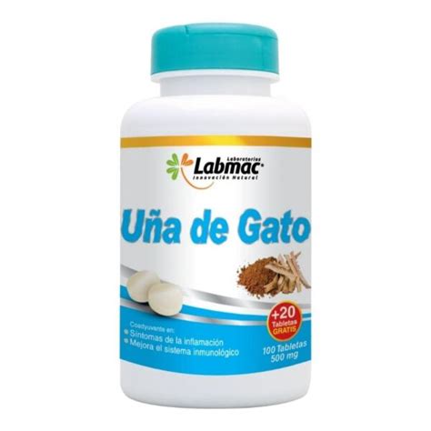 Uña de gato 100 Tabletas Productos Naturales Bienestar