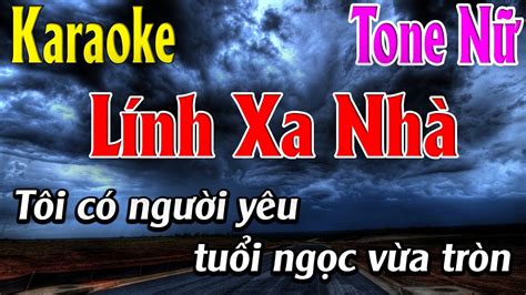 Lính Xa Nhà Karaoke Tone Nữ Karaoke Lâm Organ Chords Chordify