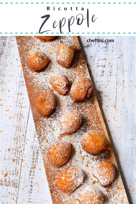 Ricotta Zeppole - Cheftini