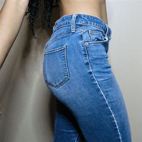 skinny blue jeans #jeans#skinnyjeans#basic - Depop