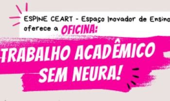 Notícia Formatação de trabalho acadêmico é tema de oficina oferecida