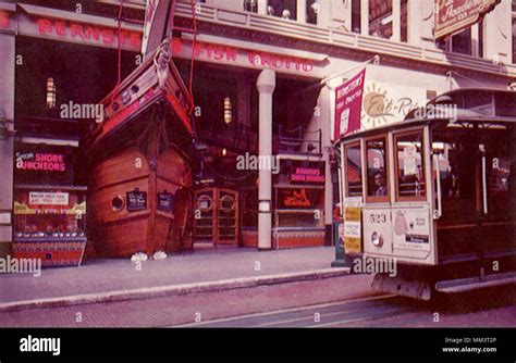 Bernstein S Fish Grotto San Francisco 1959 Stock Photo Alamy