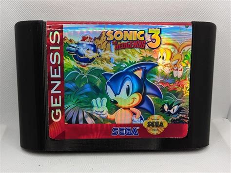 Giant Sega Genesis Cartridge Sonic the Hedgehog 3 - Etsy