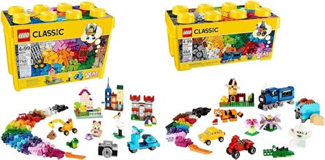 Lego 10698 Classic Large Creative Brick Box And Classic Medium Creative Brick Box 10696 Building