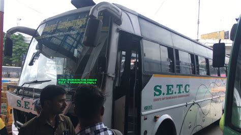 Hosur To Puducherry Setc Bus 🚎 Semi Sleeper Via Krishnagiri