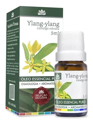 Aceite Esencial Puro De Ylang Ylang Wnf 5 Ml Tipo De Paquete Vidrio