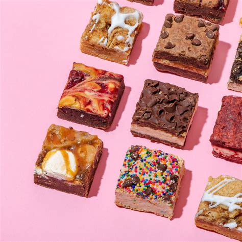 Baby Brownies Fifty T Box In 2021 Brownie Flavors Gourmet