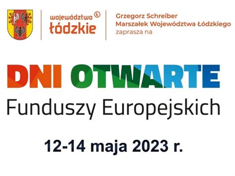 Zaproszenie na Dni Otwarte Funduszy Europejskich 2023 ŁaskOnline pl