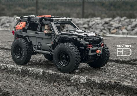 Lego Moc Pdf Expsuv Offroader By Horcikdesigns Rebrickable Build With Lego