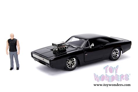 Jada Toys Fast & Furious - 1970 Dom's Dodge Charger R/T with Doms Die ...