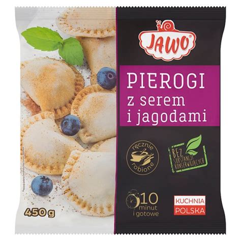 Jawo Pierogi Z Serem I Jagodami G Szt Kg Jawo