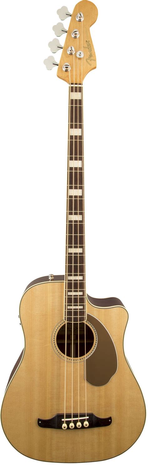 Jual Fender Kingman Sce Acoustic Electric Bass Guitar Free