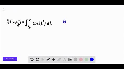 SOLVED Find The First Partial Derivatives Of The Function F X Y Y X