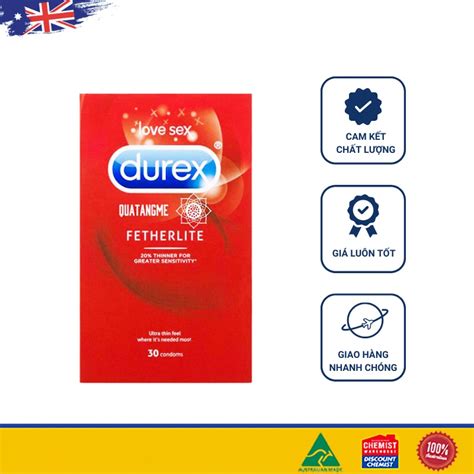 Bao Cao Su Durex Fetherlite Ultra Thin Feel Condoms Extra Sensitive