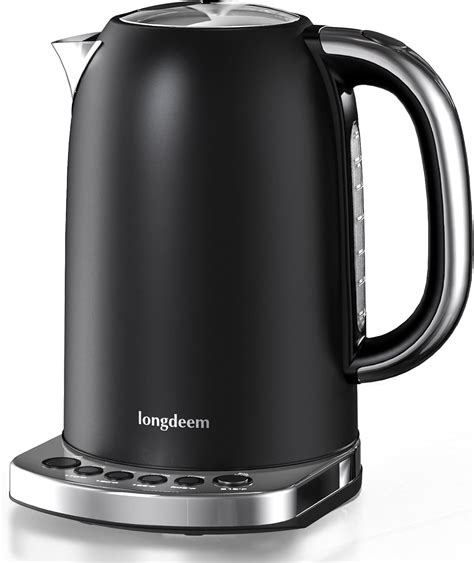 Fast Boil Longdeem Electric Tea Kettle 1 7L Quick Heating Stainless