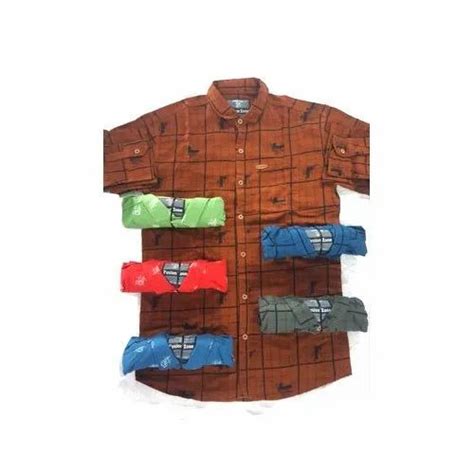 Fusion Zone Slim Fit Mens Printed Cotton Shirt At Rs 210 Piece In