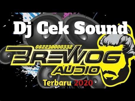 Dj Cek Sound Brewog Audio 2020 YouTube