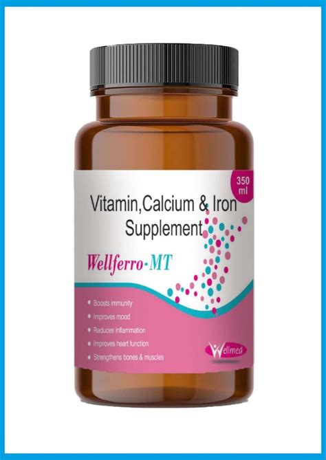 Vitamin Calcium Iron Supplement At Rs 52 Bottle Pharmaceutical