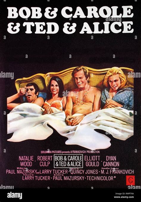 FILM POSTER BOB And CAROL And TED And ALICE 1969 Stock Photo Alamy