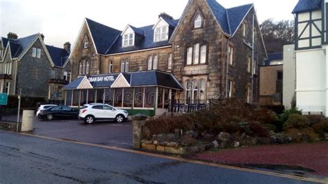 Outside of the Oban Bay Hotel Editorial Image - Image of scotland, oban ...