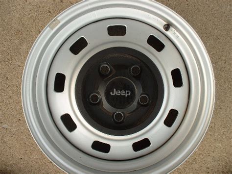 Jeep factory original steel wheels, rims winter, snow, replacement ...