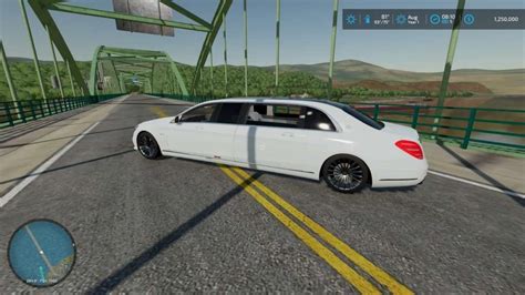 Maybach Limo V10 Fs22 Mod Farming Simulator 22 Mod