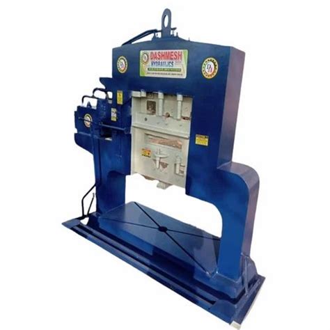 Inch Dashmesh Hydraulics Mild Steel Iron Cutting Bending Press