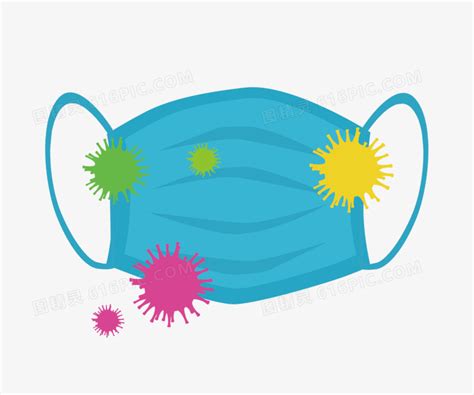 卡通手绘口罩预防病毒免抠素材图片免费下载png素材编号vd9ipleok图精灵