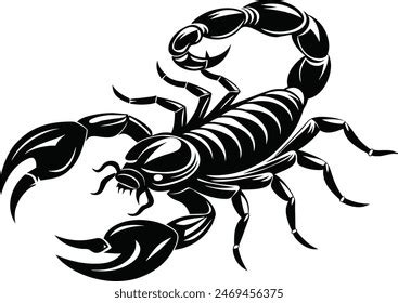 Scorpion Tattoo Design Vector Artwork Illustration Stock Vector ...