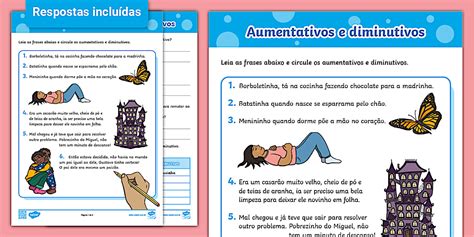 Casa Aumentativo E Diminutivo