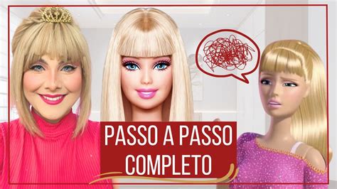 MAQUIAGEM DA BARBIE Tutorial De Maquiagem Da Barbie Passo A Passo