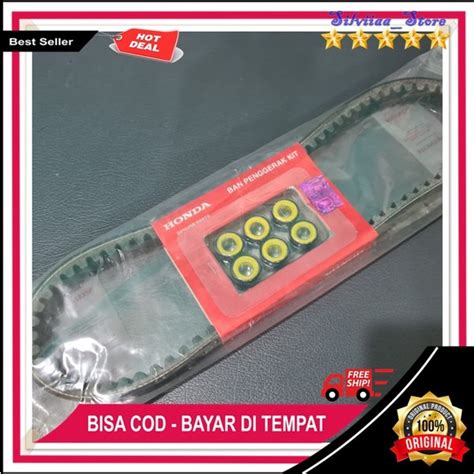 Jual Vanbelt Vario CBS 125 Original Van Belt Assy Roller Honda Vario