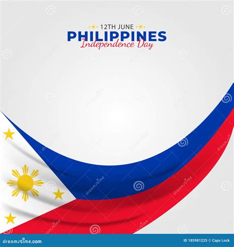 Vector Illustration Of Filipino Araw Ng Kalayaan Philippine