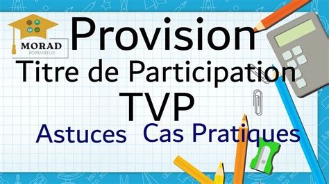 Provision Titres De Participation Titres Et Valeurs De Placement