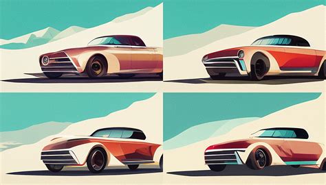 Futuristic Concept Car Sketches