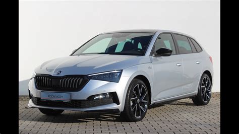 Škoda Scala 1 5 TSI Monte Carlo stříbrná BRILLIANT YouTube