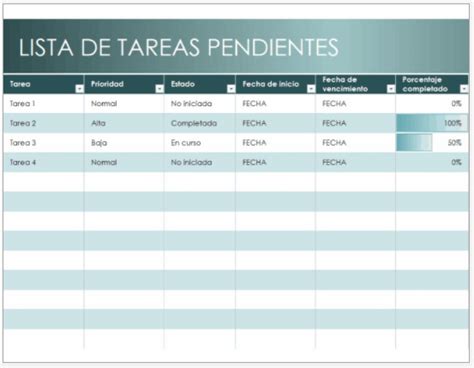 Plantilla De Seguimiento De Tareas Excel Gratis Nbkomputer