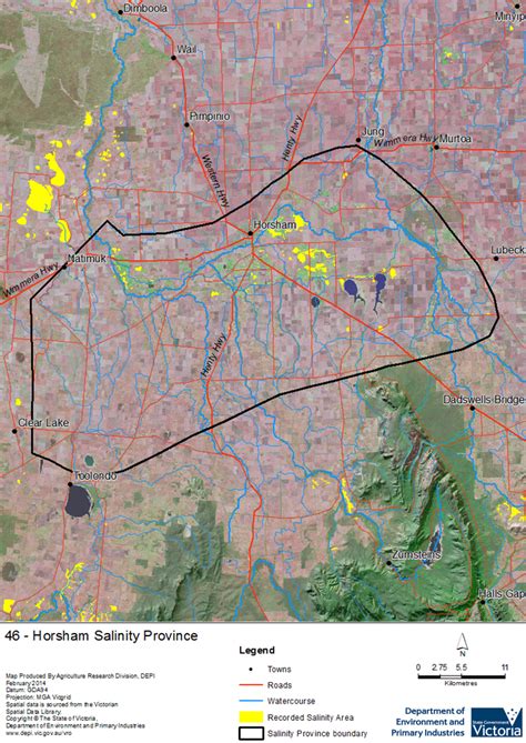 Salinity Province 46 Horsham Vro Agriculture Victoria