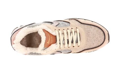 Voile Blanche Sneaker gefüttert JULIA NABUK FELTRO CRACK BEIGE 39