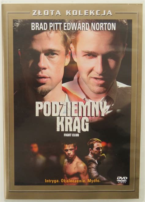 Podziemny Kr G Fight Club Brad Pitt Dvd Sklepy