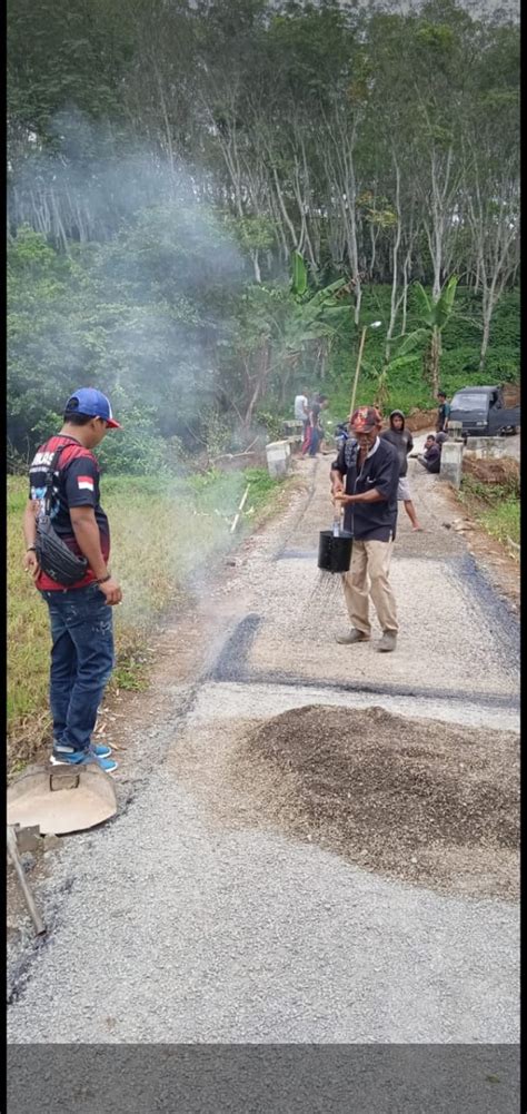 Tahun Tidak Tersentuh Pembangunan Jalan Pemdes Damarraja Wujudkan