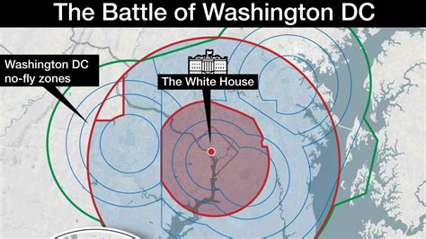 ‘slow Moving Blob Puts White House Washington Dc In Lockdown News