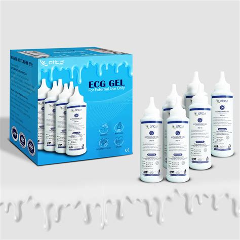 Otica Ultrasound Gel For Usg Ecg Eeg Sonography And Physio Ml Blue